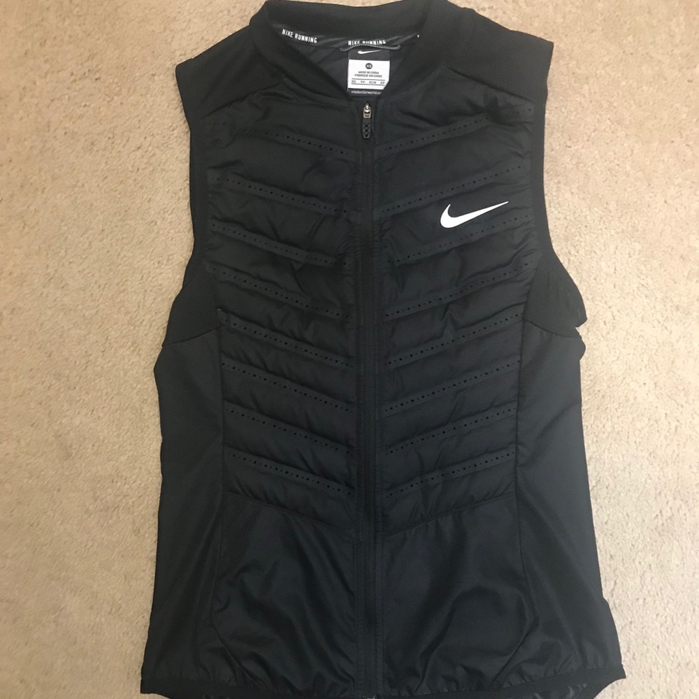 Nike running vest black size xs